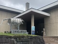 山形県立博物館の入り口
