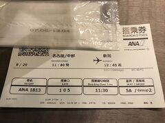 飛行機での移動