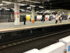 JRの川崎駅に到着しました。これから駅周辺を散策します。