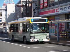沼津駅からは、富士急行のバスへとスイッチ。地元・富士吉原へと至る路線に乗車、東平沼行きのバスへ。。