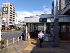 地下鉄で巣鴨駅に到着