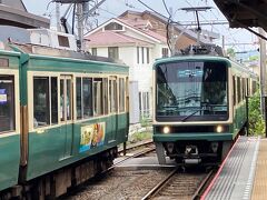 江ノ電長谷駅についた。
藤沢まで江ノ電に乗ることにした。