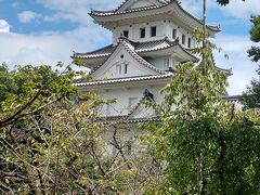 大垣城。空襲で消失してるので、レプリカなので綺麗ですよ。