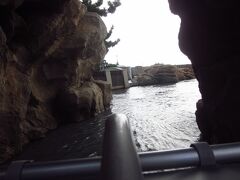 アクアトピア。滝の近くまできました。