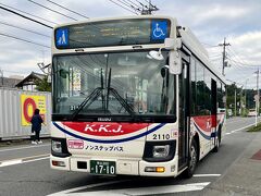 川越観光のバスに乗車。ありがたいことにSuica対応でした！