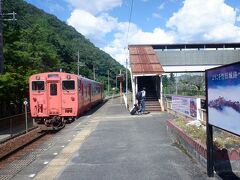 　生野駅に戻り、列車で三駅目の竹田駅で下車。