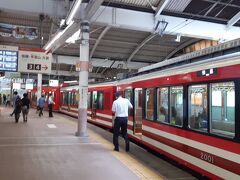 13:20
箱根湯本駅で乗換え。