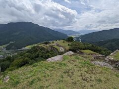 天守台からの眺め。