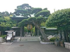最寄り駅（長谷駅）と鎌倉大仏の途中にある 長谷寺 にも行ってみました。