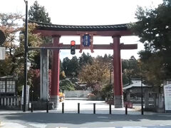 11:10ようやく今日の最初の目的地 盛岡八幡宮に到着しました。
