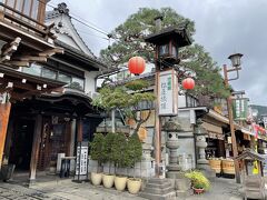 約300年前は、善光寺本堂はここ松屋旅館の位置にあったそう