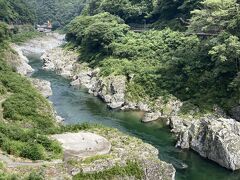 大歩危の景色です。