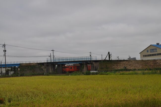 2022年9月旧加越能鉄道加越線廃線跡ウォーキング2（福野駅から旧