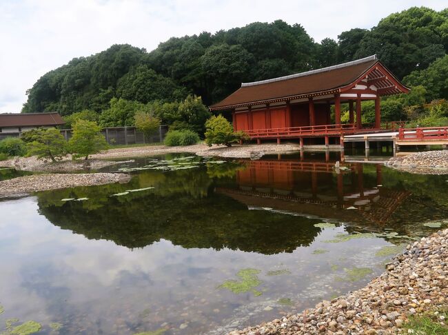 天平祭　東院庭園 奈良-9 平城宮跡ｇ 東院庭園 遺構を修復整備 ☆旅行記公開-7000冊達成記念』奈良市(奈良県)の旅行記・ブログ by  マキタン２さん【フォートラベル】