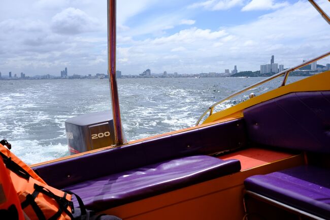 9月17日(土)　10:31<br />友人に誘われて３年半ぶり?のラン島へスピードボートに乗って行きました。