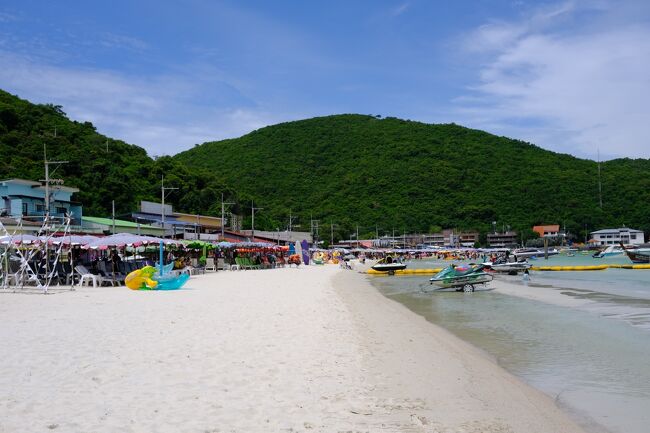 ３年半ぶりのラン島<br />客はインド人が５０パーセントでタイ人と他の国を合わせて５０パーセント<br />最盛期の１５パーセント程の観光客でした。