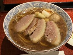 夜ごはんは鴨そば