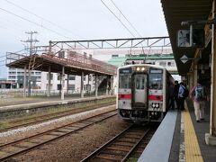 新千歳空港から特急を乗り継いで深川駅にやってきました。残念ながら廃止が決まった留萌本線のさよなら乗車です。