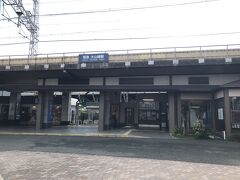 スタートの阪急大山崎駅。