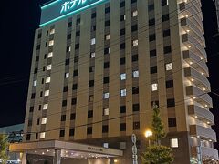●ホテルルートイン古川駅前

そして、駅正面口から徒歩数分のところにある「ホテルルートイン古川駅前」が今日の宿で、さっそくチェックイン。