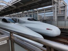 そんな中、自分は九州新幹線に博多駅まで乗車します。