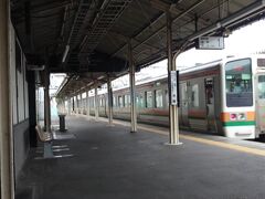 昼食後も少し時間が余ったので、渋川まで吾妻線の電車に乗って先回り。