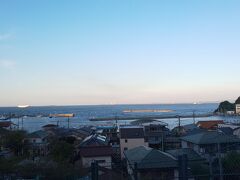 帰りに初めて走水神社にも登ってみました。
絶景かな！