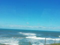 青空ですが、白波が残ってました。