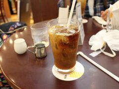 レンタカーを返却した後、福井駅で列車時間までコーヒータイムにしました。