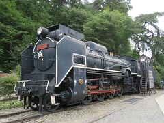 ここから須坂へワープ
エントランス横のD51