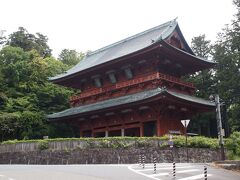 大門　高野山の入り口の総門です。
最初の創建年は不明で、過去に4回再建され、現在の門は1705年建立。
