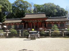 薬師寺の南側には薬師寺を守護する休ヶ岡八幡宮があります。
