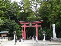 通称 おやひこさま、越後一宮 彌彦神社に到着です。背後のお山を御神体とするだけあって、駅からはずっと登り坂でした(;´Д｀)ﾊｧﾊｧ