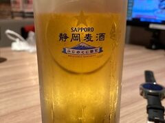 旅の〆は静岡駅での静岡麦酒。次回は11月。愛知県に入る予定です。