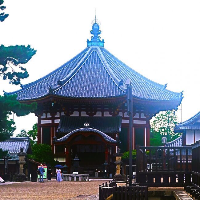 奈良34 興福寺 中金堂復元/五重塔大修繕開始 ☆猿沢池~三条通り 奈良34 興福寺 中金堂復元/五重塔大修繕開始 ☆猿沢池~三条通り