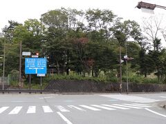 「道の駅すばしり」を右折、須走市街を抜けて。