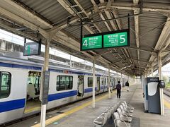 黒磯駅に到着。

黒磯駅から北は、宇都宮線の通称がとれて東北本線。
ホームの「東北本線」の文字にテンション上がる～