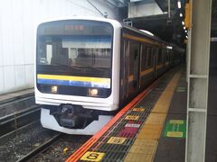 総武本線で銚子へ向かいます。