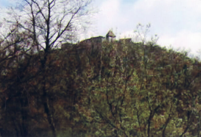 ヴィシェグラードの要塞が見えてきました。