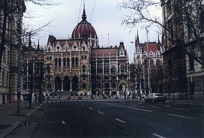 ハンガリー国会議事堂。