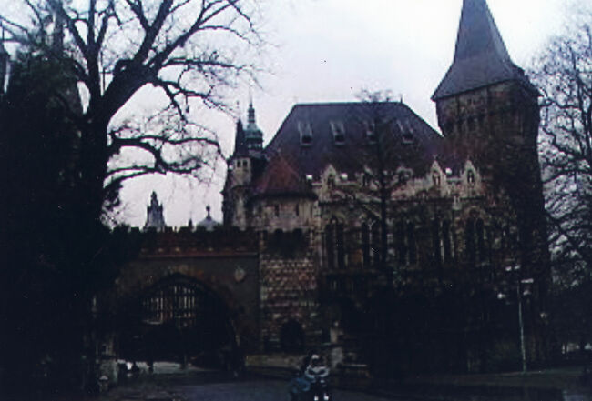 ヴァイダフニャディ城。城内は農業博物館になっています。