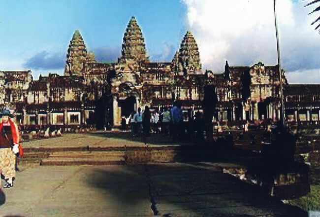 いざ入城です。