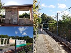 単線の無人駅