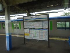 もともと野田市駅構内にあった車庫が昭和40年代にここに移設されたときに開業した駅で、いかにもニュータウンっぽい名前。
