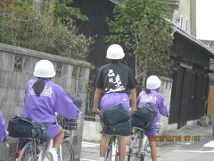 ２２１０１２－０７０７．水曜。行きの美浜町。自転車通学の中学生。