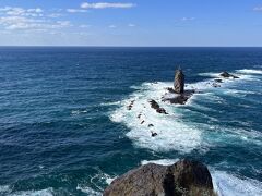 そしてついに岬の先端に到着！！

所々写真を撮りながらだったので３０分強かかった感じです。