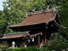 境内には朝の清々しい空気が満ちている。社の名は、阿智神社と言う。大陸から渡来した阿智一族に由来するものらしい。ヤマト王権もそうであるが、西国は渡来人が中心であり、東国とは異なる文化圏とも言える。この社には、日本古来の自然信仰と、大陸からもたらされた思想とが融合した古代の信仰の姿を垣間見る石組などが残されていて興味深い。