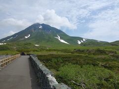 知床峠から羅臼岳が綺麗に見えた！