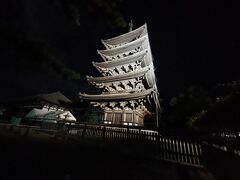 興福寺五重塔の近くまで来ました