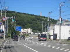 では、ゴール地点の北防波堤ドームを目指しましょう。

最高のお天気に恵まれました～♪